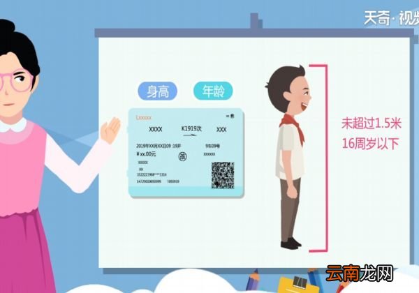 火车儿童票标准