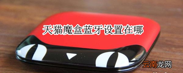 天猫魔盒蓝牙设置在哪