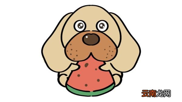 夏至吃西瓜的简笔画教程夏至吃西瓜的简笔画怎么画
