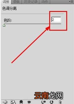 ps制作色调分离效果操作流程