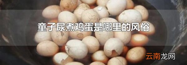 童子尿煮鸡蛋是哪里的风俗