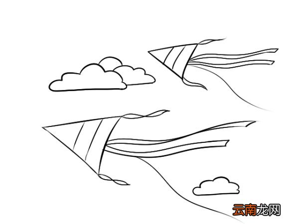 春天来了简笔画