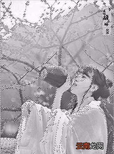 Photoshop将古风照片制作为水墨古风具体操作步骤