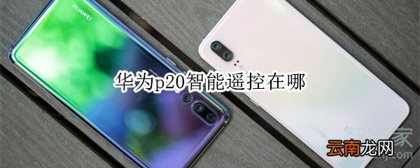 华为p20智能遥控在哪