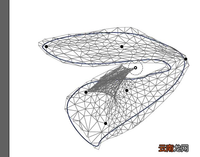 Ai里操控变形工具使用操作流程