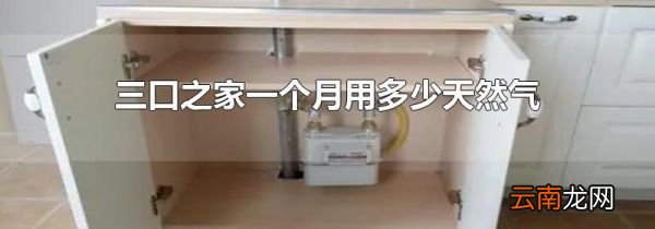 三口之家一个月用多少天然气