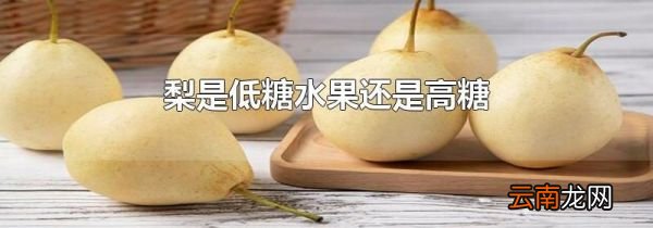 梨是低糖水果还是高糖
