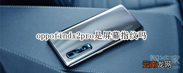 oppofindx2pro是屏幕指纹吗