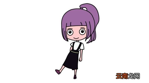 抖音简笔画女孩Ins 抖音简笔画女孩Ins怎么画