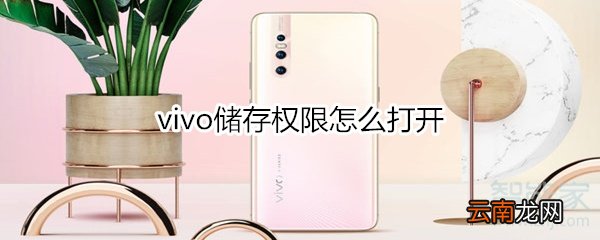 vivo储存权限怎么打开