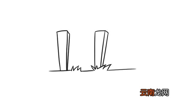 栅栏简笔画 栅栏的简单画法