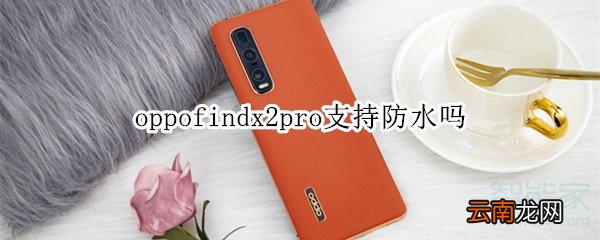 oppofindx2pro支持防水吗