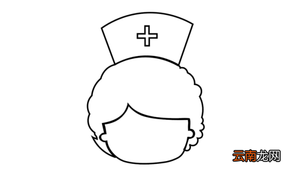 护士动漫头像简笔画 护士动漫头像简笔画怎么画