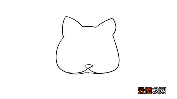 猫妖面具简笔画怎么画怎么画猫妖面具简笔画