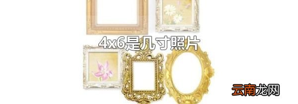 4x6是几寸照片