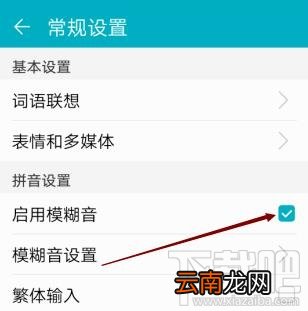 高德地图app输入法如何启用模糊音？