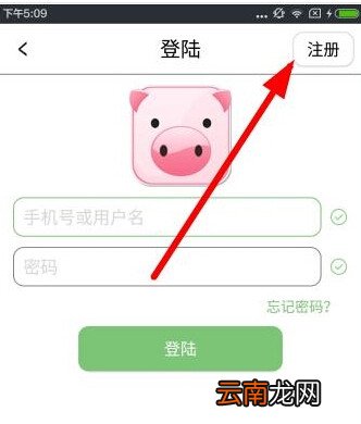 小懒猪app的注册步骤