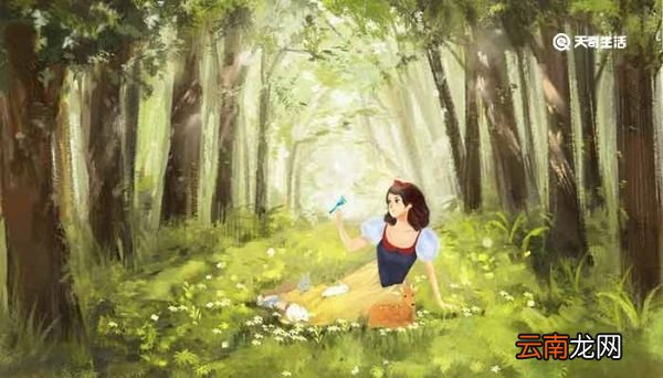 白雪公主的故事 白雪公主和七个小矮人的故事