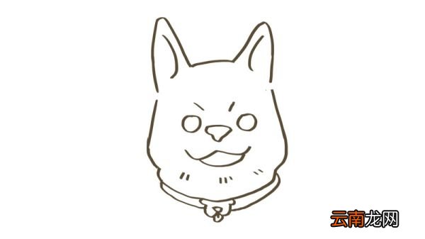 狗头简笔画