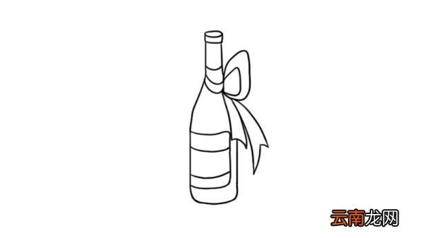 元旦啤酒简笔画