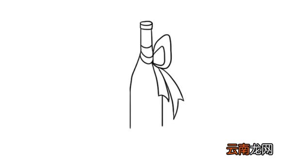 元旦啤酒简笔画