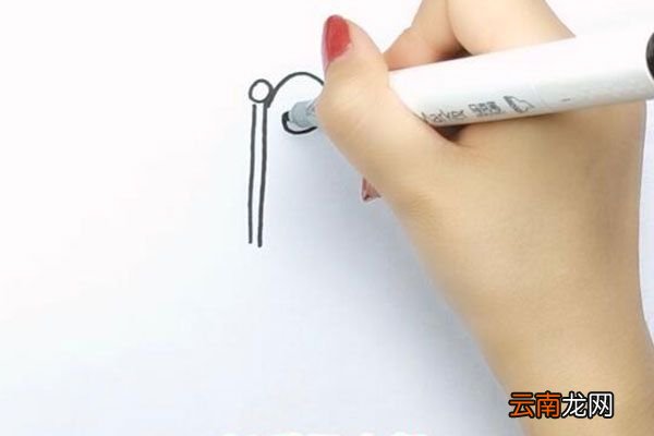 路灯简笔画