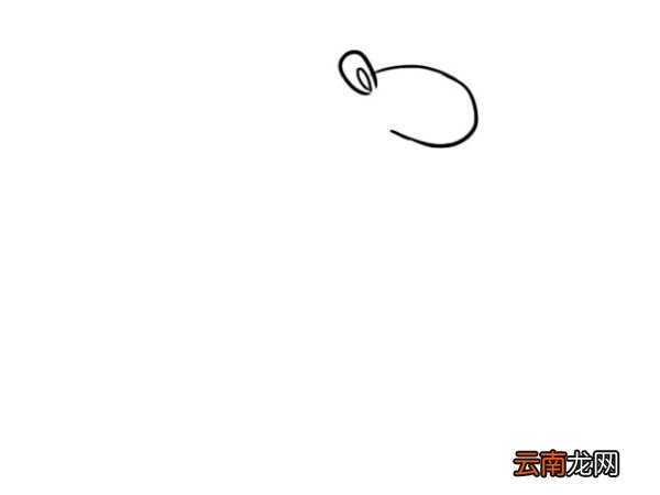 可爱的长颈鹿宝宝简笔画