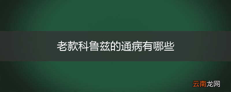 老款科鲁兹的通病有哪些