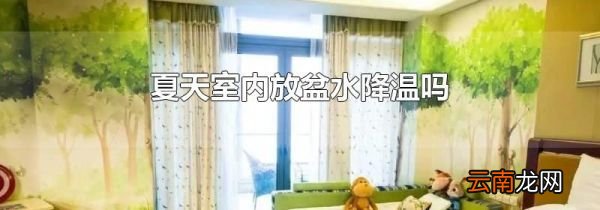 夏天室内放盆水降温吗