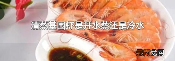 清蒸基围虾是开水蒸还是冷水