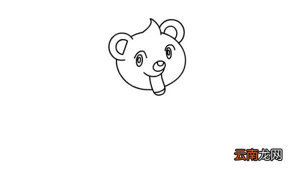 豹子简笔画