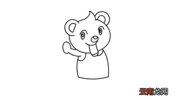 豹子简笔画