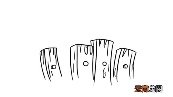 栅栏简笔画 栅栏简单画法步骤