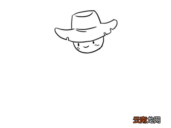 稻草人简笔画 稻草人的画法步骤