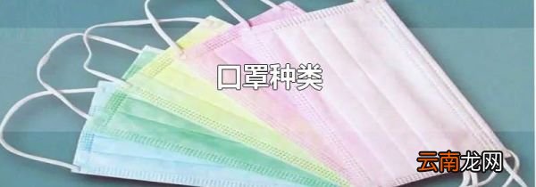 口罩种类
