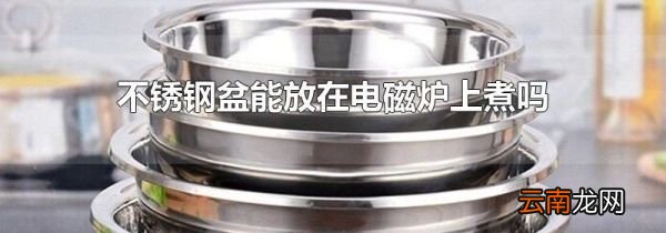 不锈钢盆能放在电磁炉上煮吗