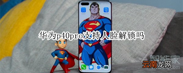 华为p40pro支持人脸解锁吗