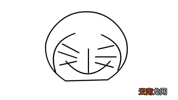 哆啦a梦图片简笔画
