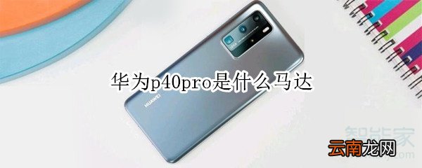 华为p40pro是什么马达