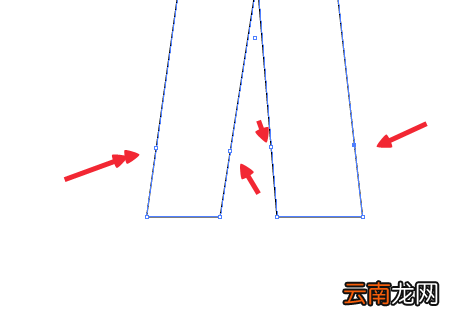 ai设计喇叭裤标志的操作流程