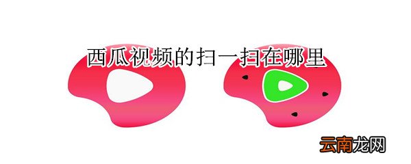 西瓜视频的扫一扫在哪里