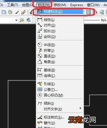AutoCAD快速标注使用操作过程介绍