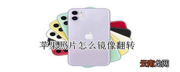 苹果照片怎么镜像翻转