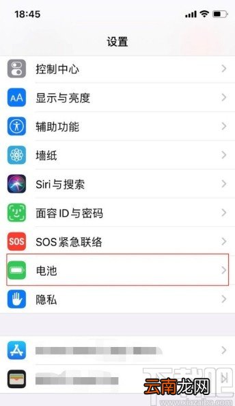 苹果手机查看电池最大容量的方法
