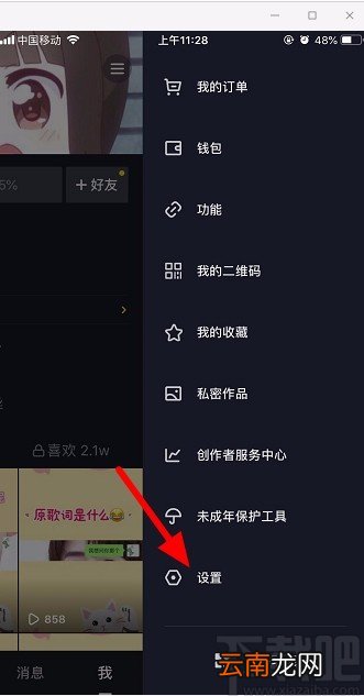 抖音短视频APP设置隐身在线的方法