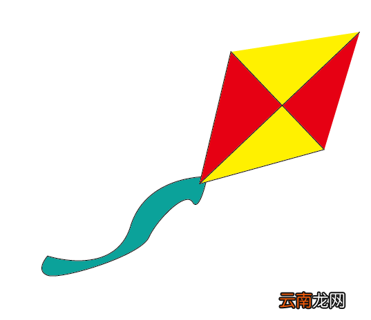 ai制作拼色风筝的操作过程