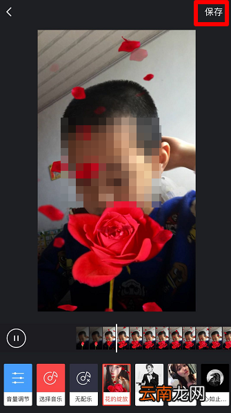 抖音玫瑰花开特效教程介绍