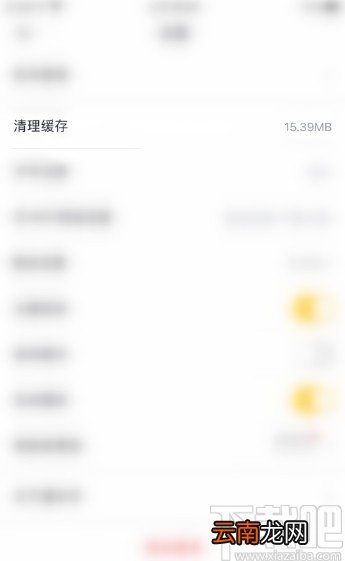 懂车帝APP清理缓存数据的方法步骤