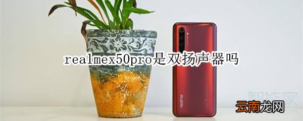 realmex50pro是双扬声器吗
