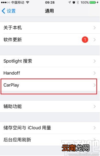 苹果手机打开Carplay车载功能的方法